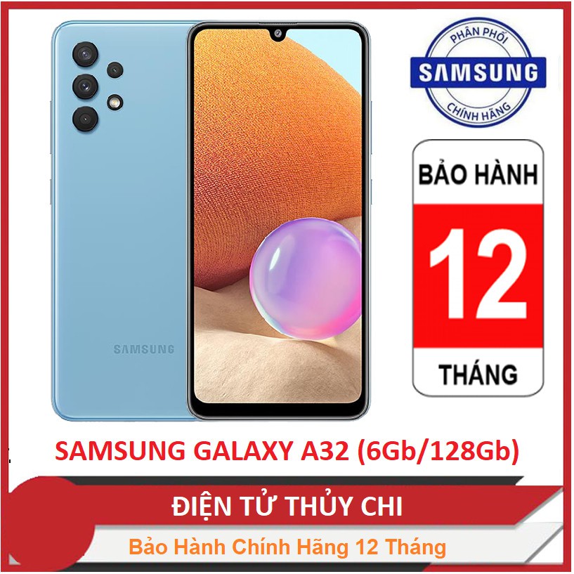 Điện thoại Samsung Galaxy A32 - Hàng Chính Hãng Mới 100% Nguyên Seal !