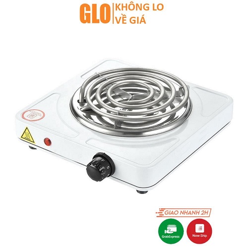 [ 𝒇𝒓𝒆𝒆𝒔𝒉𝒊𝒑 ] Bếp hơ lá trầu cho bé, bếp điện mini 1000W - Bảo hành 6 tháng