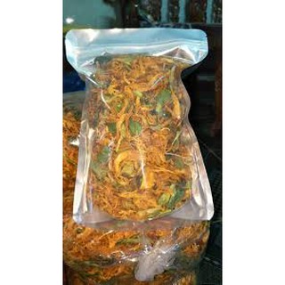 500g KHÔ GÀ LÁ CHANH GIÒN RỤM🌶 (túi zip)-