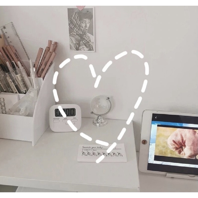 Quả Cầu Thủy Tinh Mini Trang Trí, Decor Bàn Học