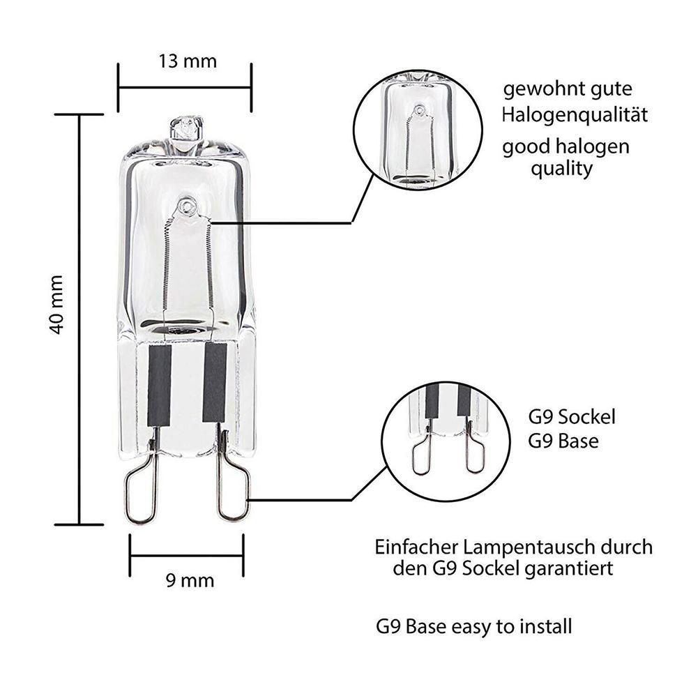 Bóng Đèn Halogen G9 220v 25 / 40 / 60w W7M4