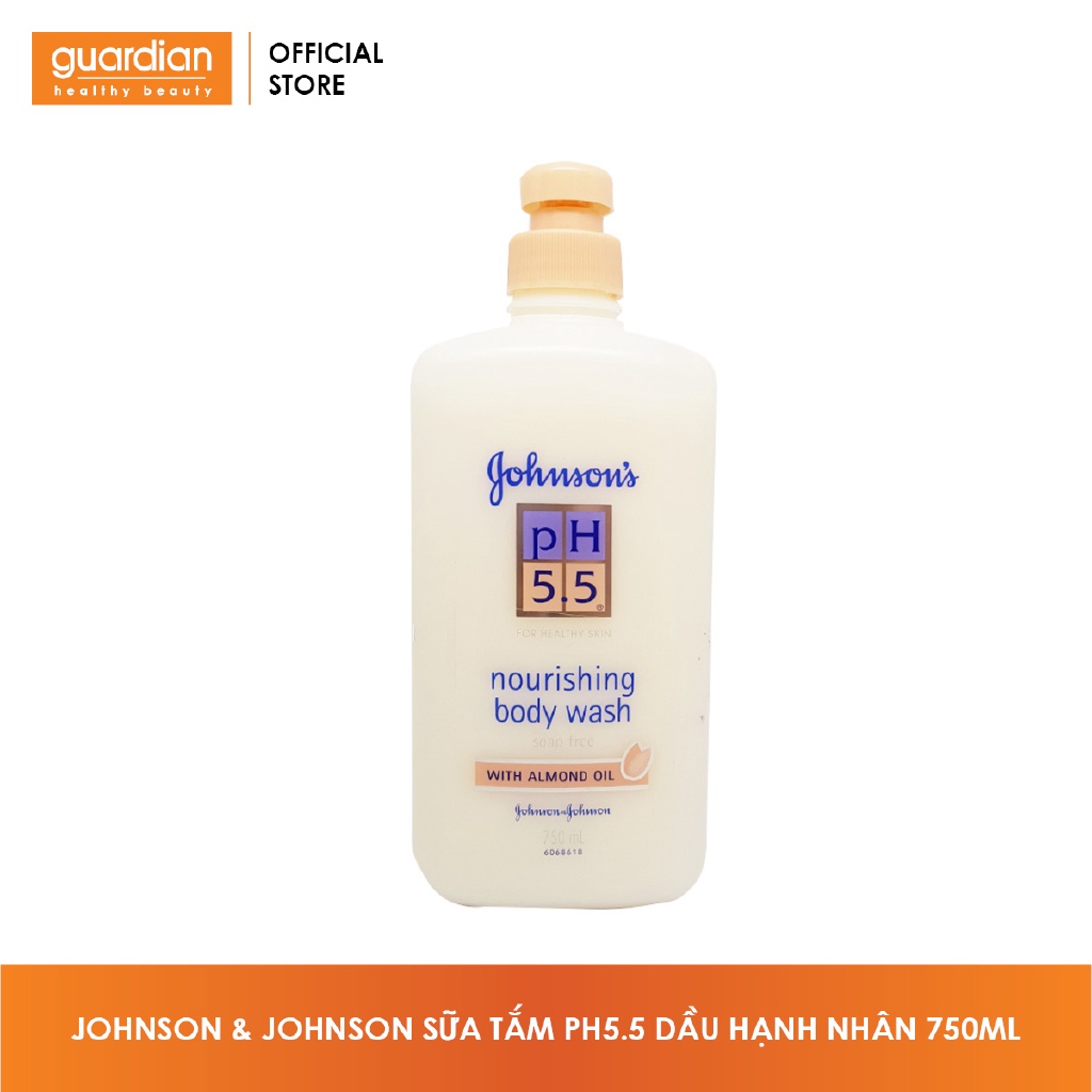 Sữa Tắm pH 5.5 Hạnh Nhân Johnson’s (750ml)