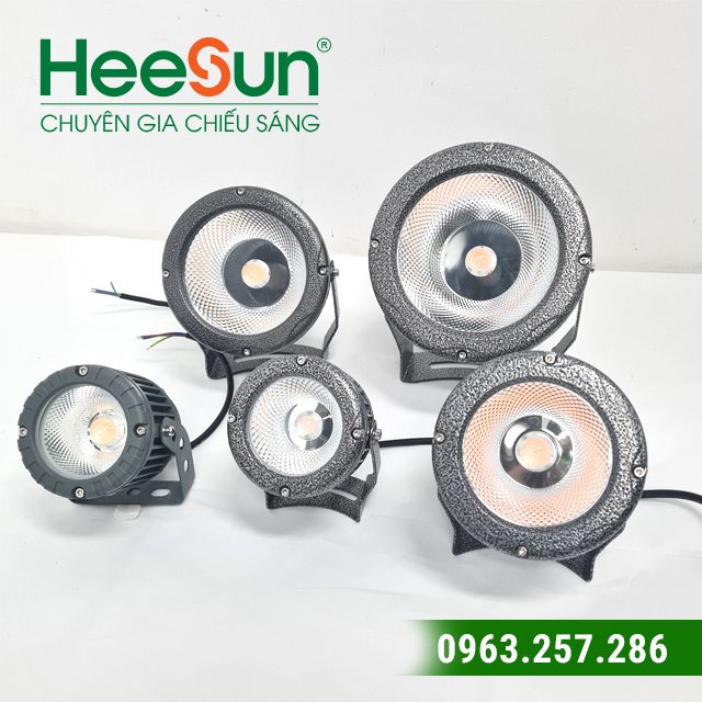 Đèn led chiếu điểm ngoài trời HeeSun 30W COB HS-CDC30