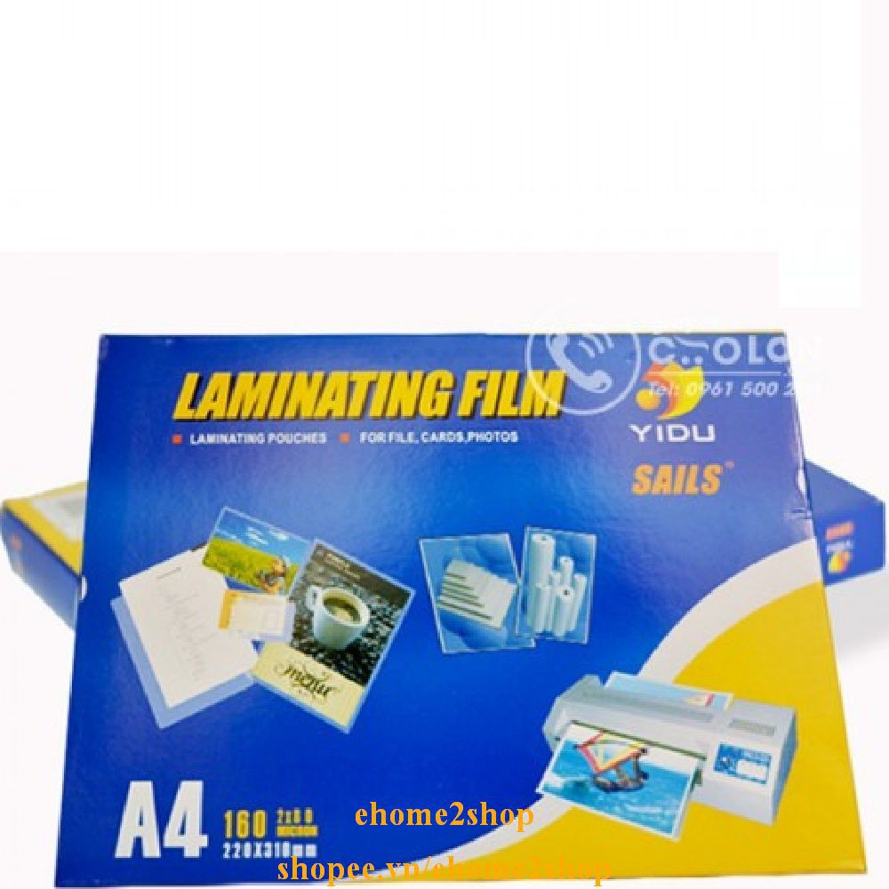Miếng Ép Plastic A4 Yidu Laminating Film - 80mic, shopee.vn/ehome2shop.