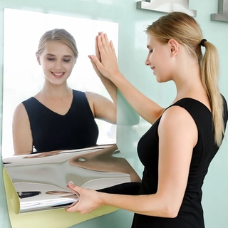 Unique and convenient bathroom wall mirror just for decoration