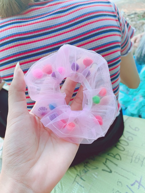 [Mã FAGOGO giảm 12% đơn 99K] schrunchies dây vải buộc tóc mới | BigBuy360 - bigbuy360.vn