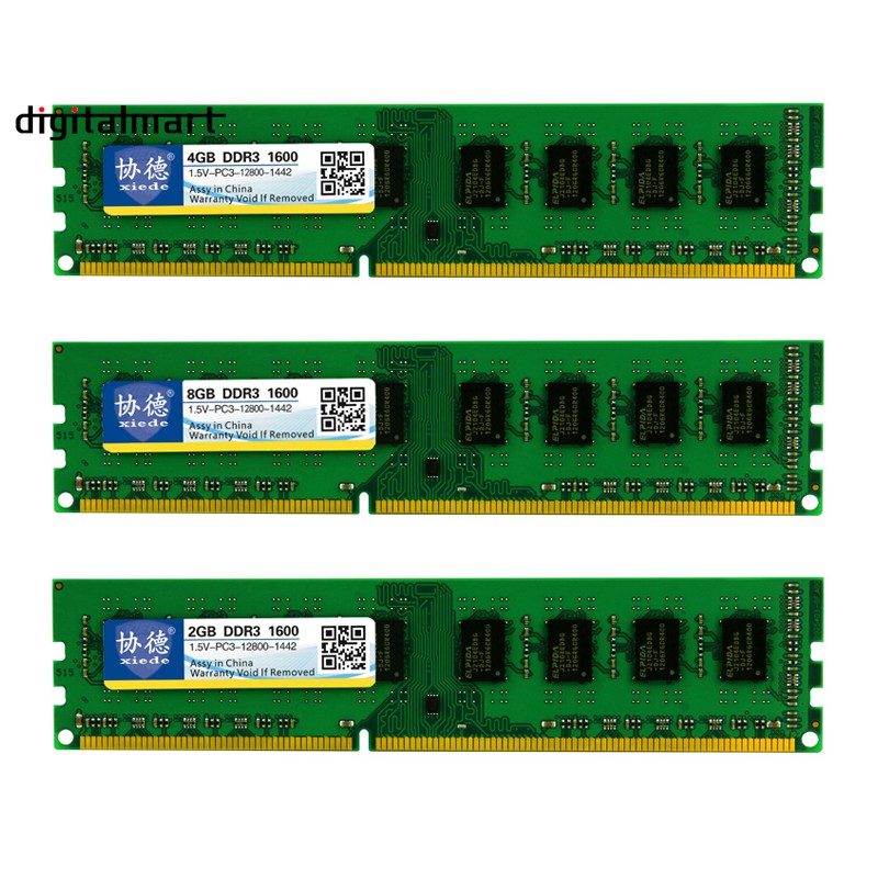Bộ nhớ RAM máy tính DDR3 1600 4GB pc3-12800 240pin DIMM 160 kênh | BigBuy360 - bigbuy360.vn