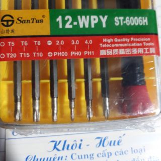 Bộ tô vít 12- WPY.( 85k)
