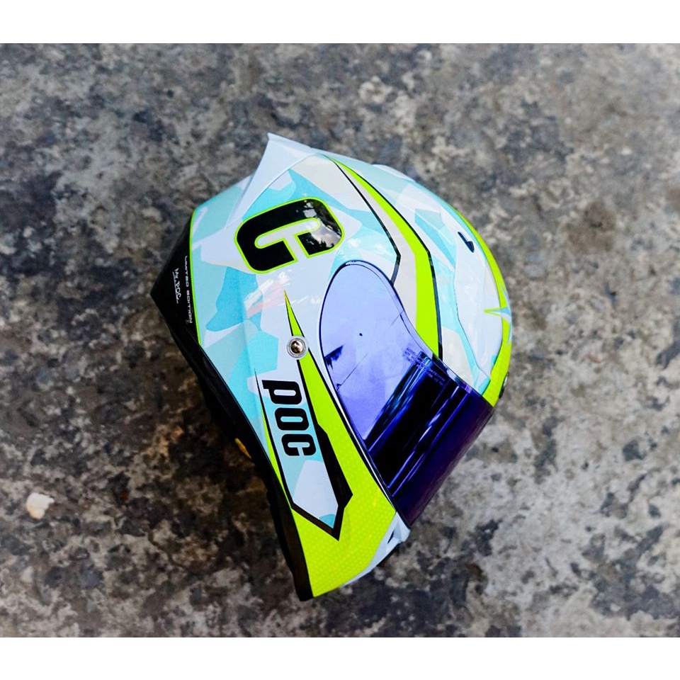 Kính nón fullface POC T-18 và POC REVO các bản kính màu thay thế