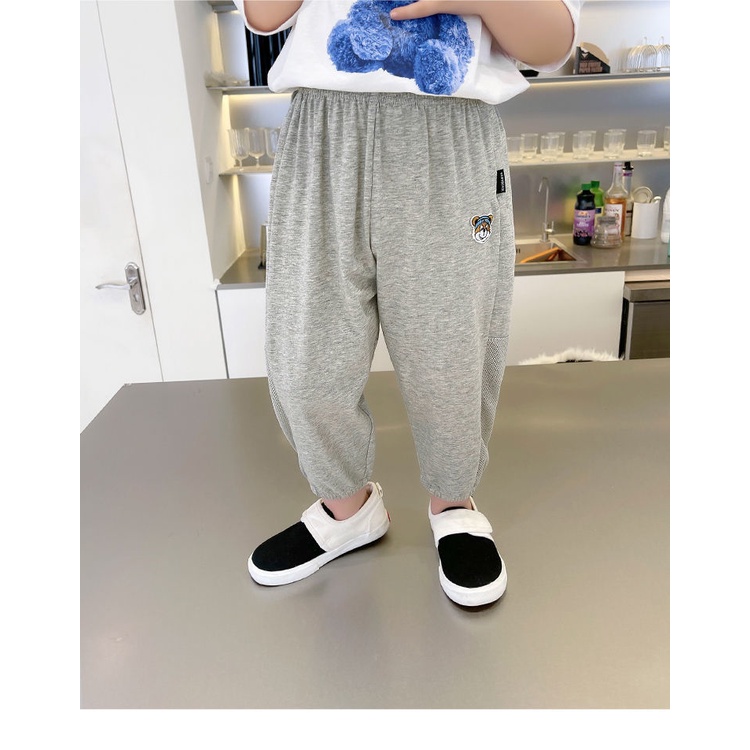 [Babycat] Hàng Có Sẵn Quần Dài Chống Muỗi Phong Cách Nhật Bản Hàn Quốc Mùa Hè Cho Bé Trai