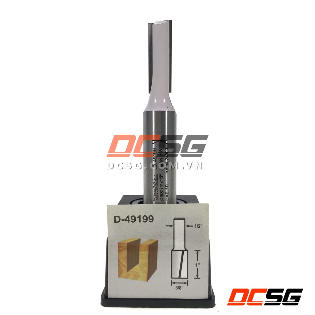 Mũi phay rãnh thẳng 1/2&quot;-3/8&quot; Makita D-49199 | DCSG