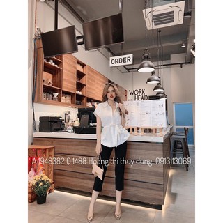 G33. 918. ÁO SƠ MI ĐAI EO