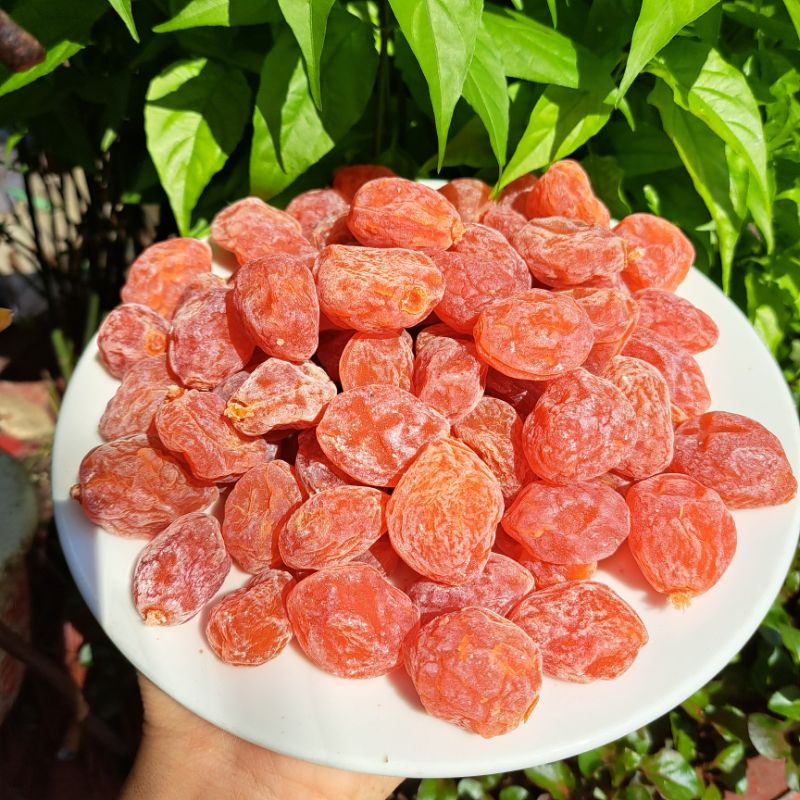 500gr Mix 2 vị : Xí Muội Thịt- Ô Mai Đào Hồng Chua Ngọt - #FREESHIP ĐƠN TỪ 50K