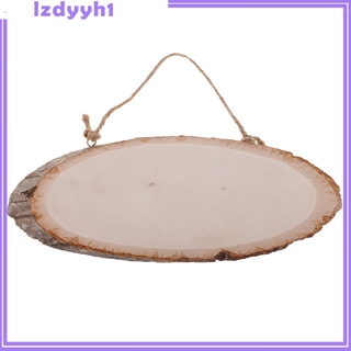 Joydiy Mộc Mạc Nhật Ký Gỗ Lát Gỗ Lớn Thẻ Mảng Bám Ký DIY Craft