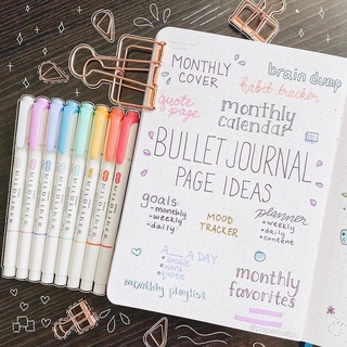 Bút dạ quang 2 đầu MILDLINER
