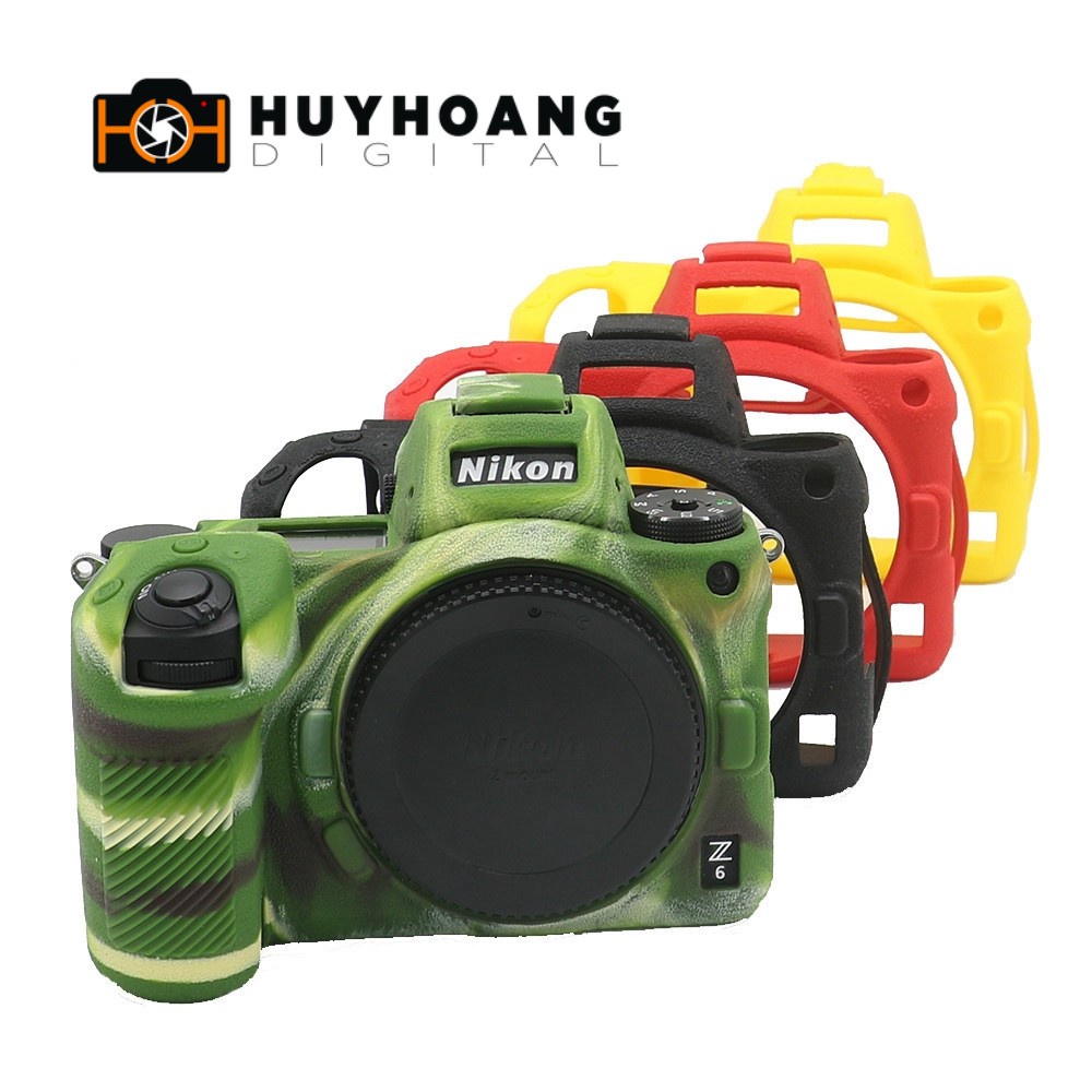 Bao silicon Bảo Vệ Máy Ảnh Nikon D850 Z7 Z6 Z5 D750 D3200 D3300 D3400 D3500 D5300 D5500 D5600 D7100 D7200 D7500
