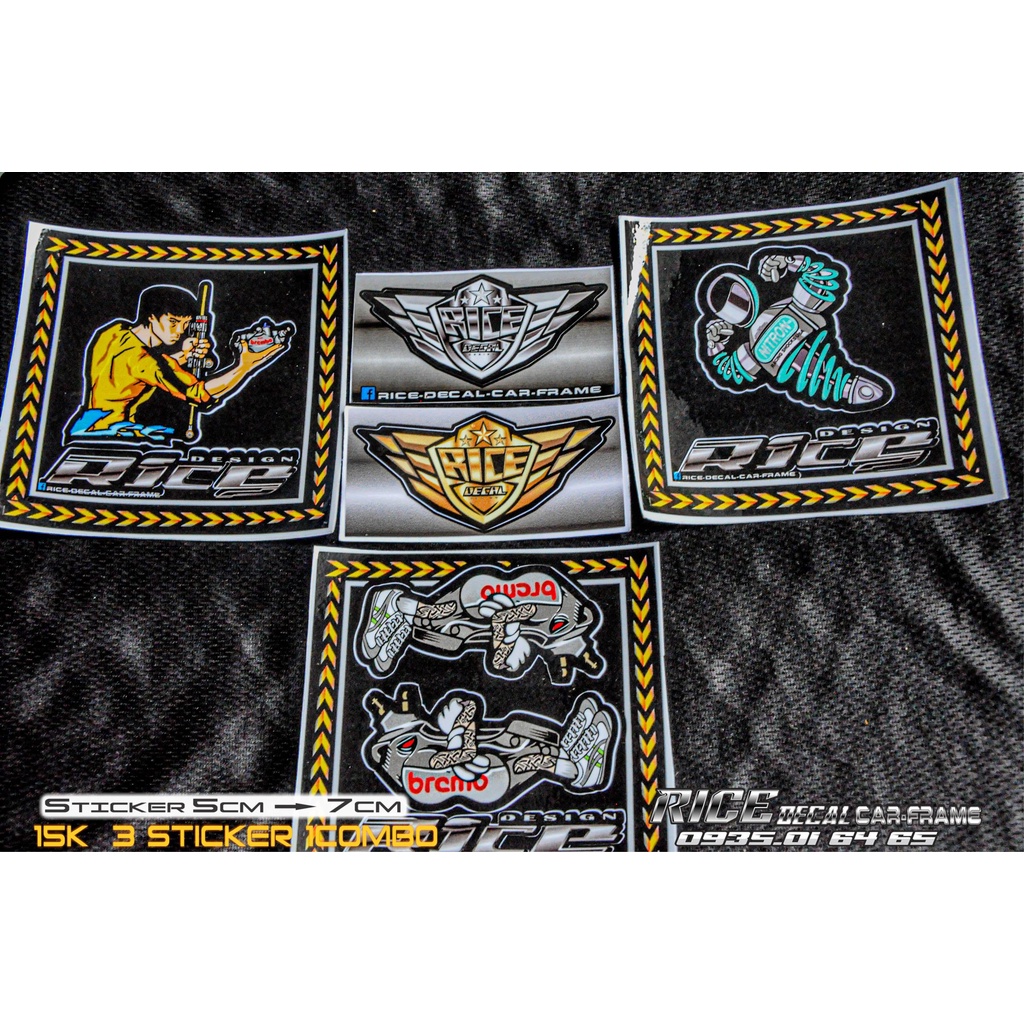 Tem Sticker Racing Mini