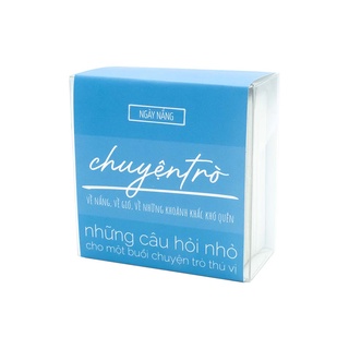 Bộ 64 Câu Hỏi Chuyện Trò "Ngày Nắng"