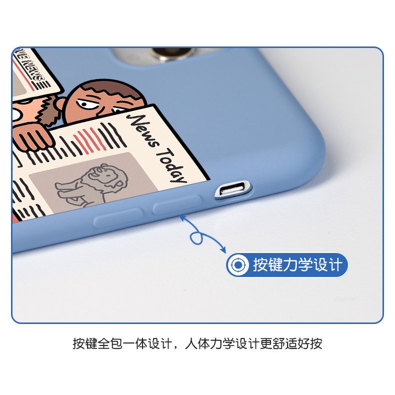 Ốp Điện Thoại Silicon Trong Suốt Cho iPhone13mini/12/12pro/11promax/x/xs/xr/xsmax6/6s/6plus/7/8/se2/7p