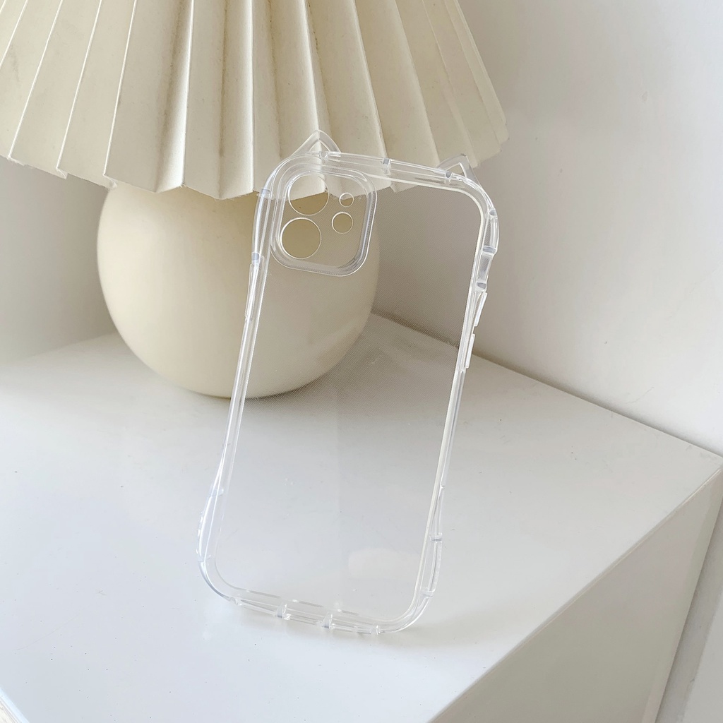 Ốp Điện Thoại Trong Suốt Chống Sốc Cho iPhone 14Promax 14Pro 14 13Promax 13Pro 13 12Promax 12 11Promax 11 XS 8 7P 8P