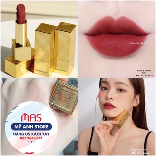 Son burberry màu 93 russet đỏ nâu hot trend