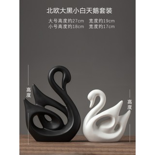 Tượng gốm sứ trang trí -Thiên nga