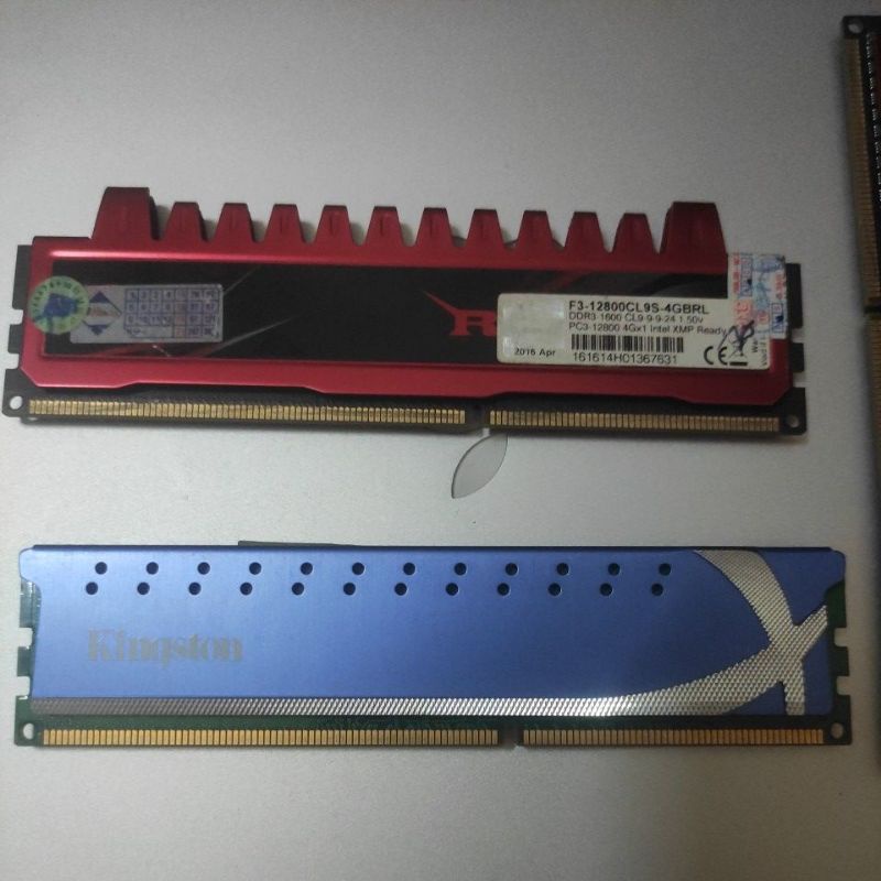 DDR3 4GB Bus 1600MHz GSkill FURY HYPERX tháo máy