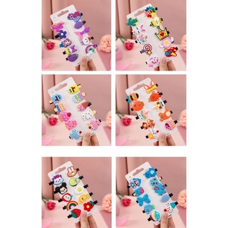 Set 10 kẹp tóc cho bé