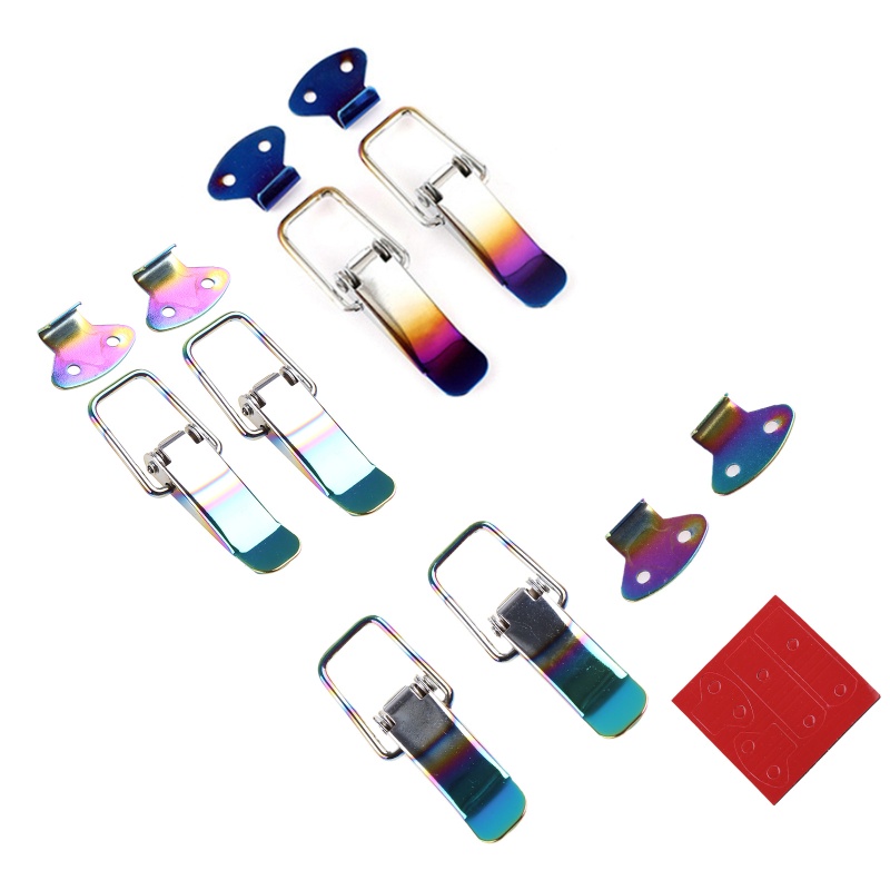 Aoto Kẹp Khóa Xe Hơi / Tải Tháo Lắp Nhanh Bằng Sợi Carbon Màu Xanh Dương Thông Dụng