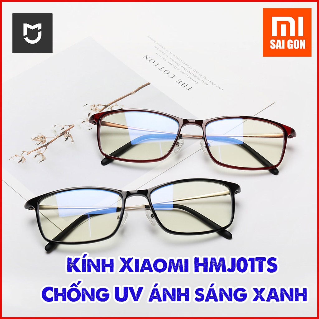 KÍNH XIAOMI HMJ01TS CHỐNG UV ÁNH SÁNG XANH - 2019 ( ĐEN)