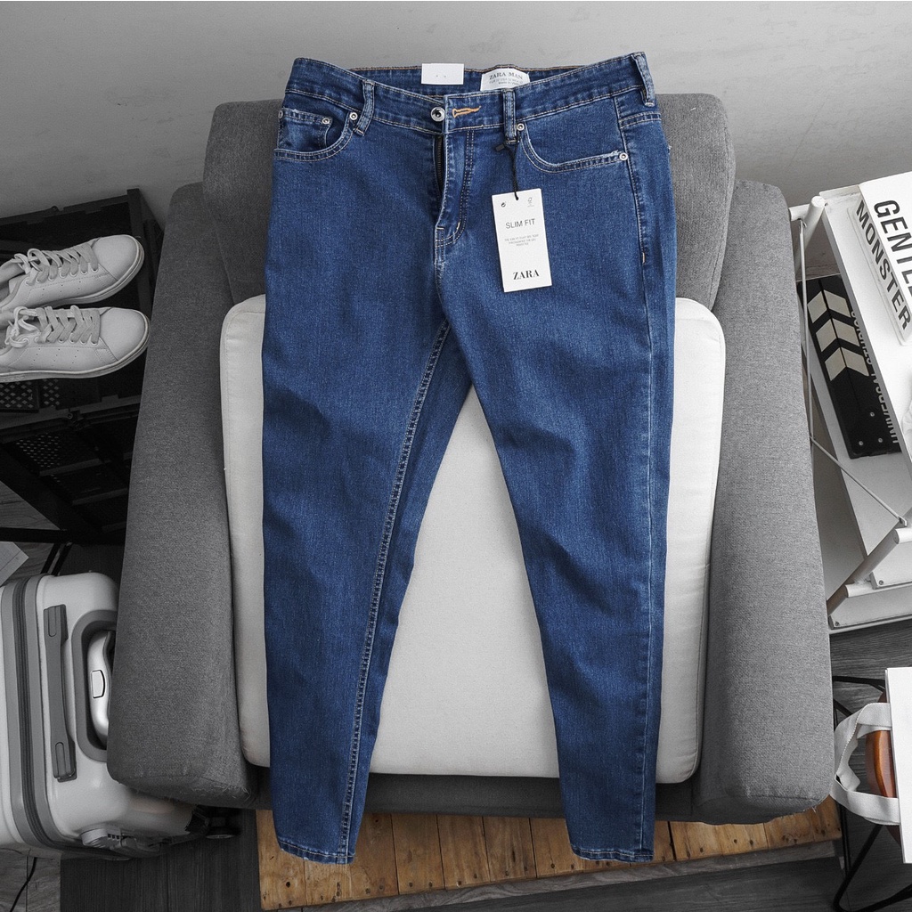 Quần jean nam ôm skinny hàng xuất lên form cực đẹp