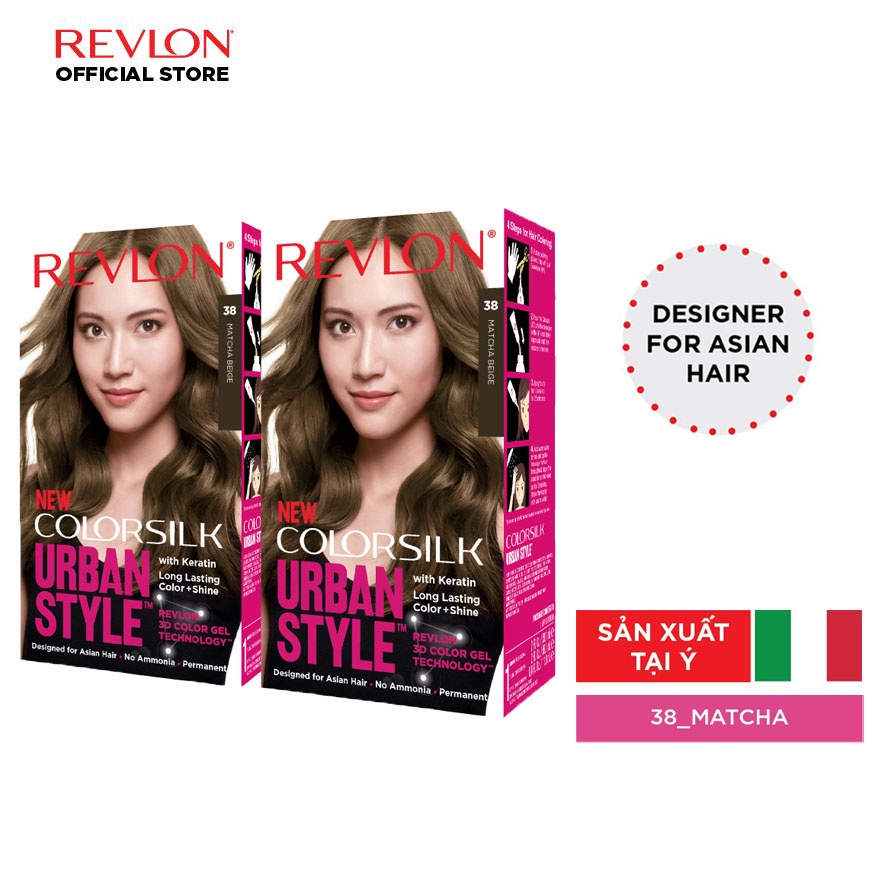 Thuốc nhuộm tóc thời trang Revlon Colorsilk Urban Style 150ml (HSD DƯỚI 6 THÁNG)