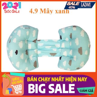 [Free ship-Giá sốc]Gối ôm bà bầu cánh tiên nâng bụng bà bầu,màu CT015
