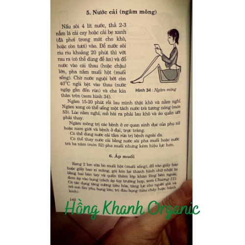 Lá Cải Ngâm Mông Lú Bú (Vietherb) Chăm Sóc Cô bé - An Toàn Theo Dân Gian