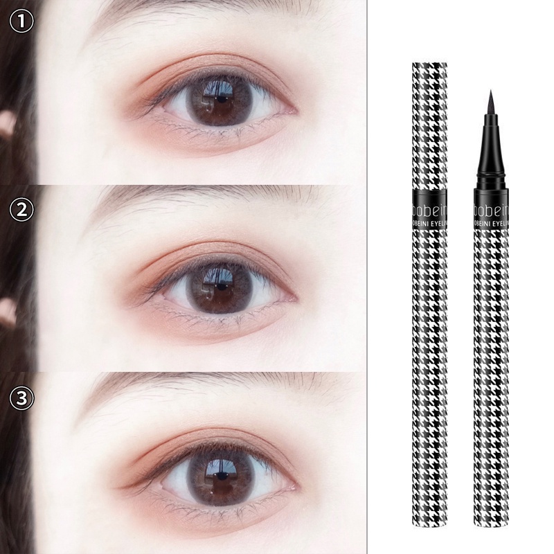 Bút kẻ mắt nước SUAKE 0.01mm màu siêu mịn chống nước lâu trôi nhanh khô