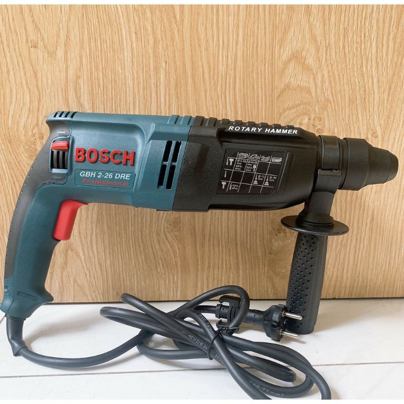 Máy khoan BOSH 2-26 DRE dùng để khoan bê tông , tường , gỗ , sắt