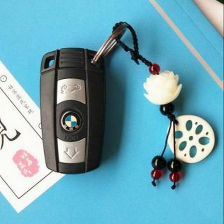 (sen ngó) Móc khóa Ma đạo tổ sư hoa sen và ngó Lam Vong Cơ Ngụy Vô Tiện trần tình lệnh phim trần tình lệnh