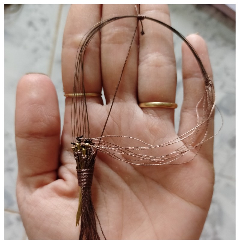 Giò bẫy cu gáy, giò cu gáy bộ 10 chân cắm, cáp se 4