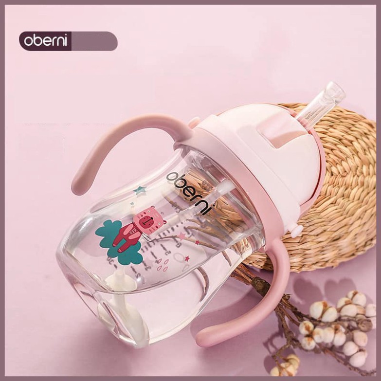 Bình uống nước Oberni cho bé 270ml