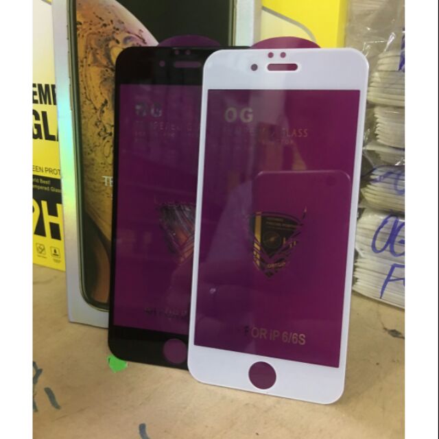 Dán Full màn OG cho iphone 6G/6S - Siêu xịn-Khoan không thủng