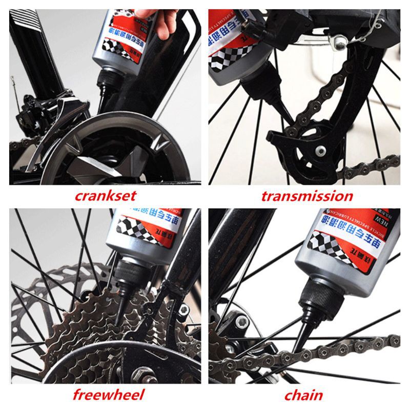 100ml Bicycle Special Lubricant MTB Road Bike Dry Lube Chain Fork Flywheel Oil