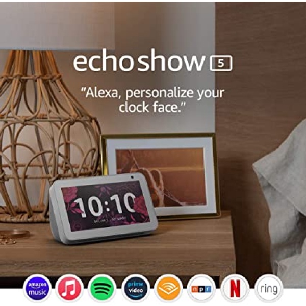 Loa Amazon Echo Show 5 Tích Hợp Màn Hình Cảm Ứng - Hàng Chính Hãng