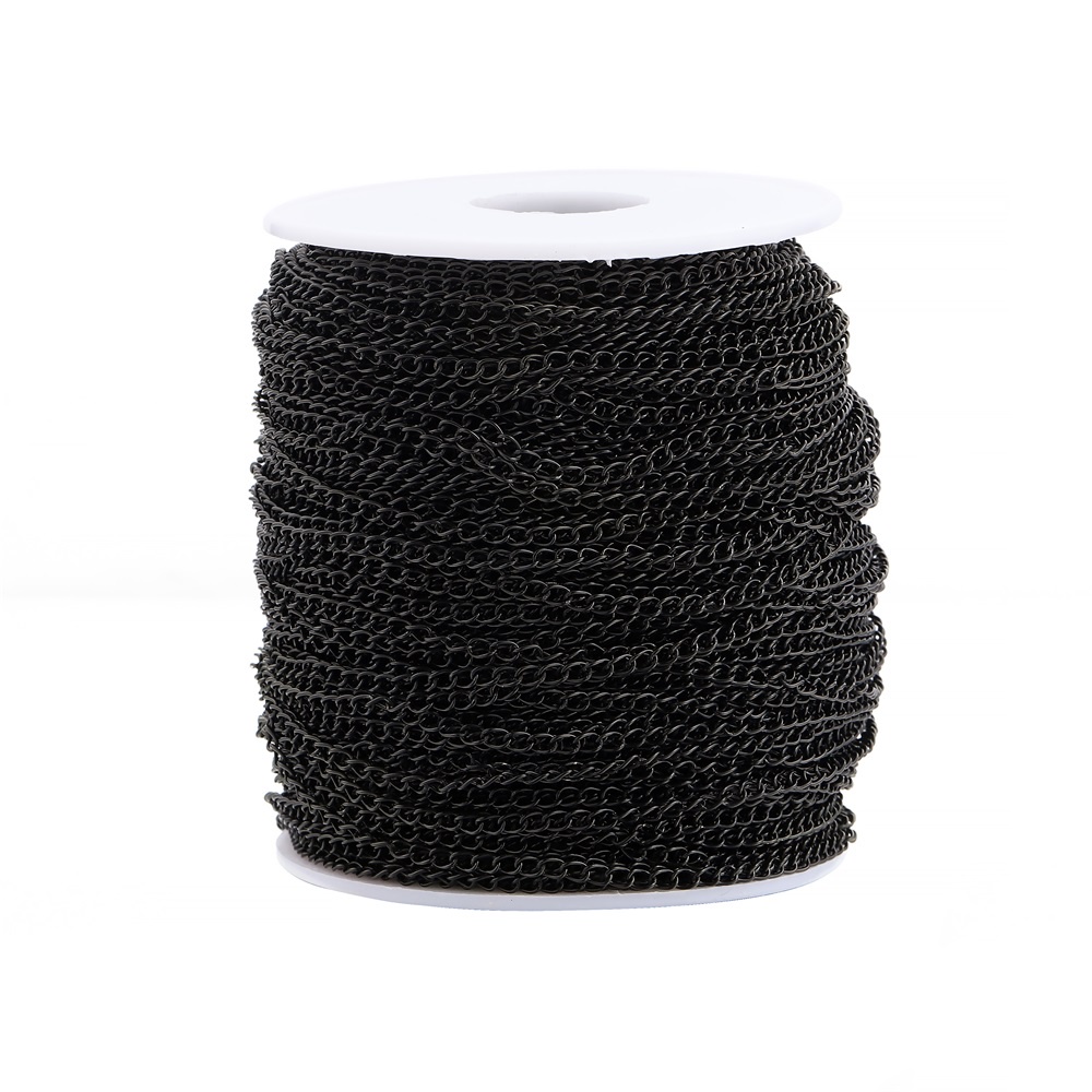 Dây xích St.kunkka bằng thép không gỉ 0.3/0.4/0.5/0.6/0.8mm dài 2m làm trang sức