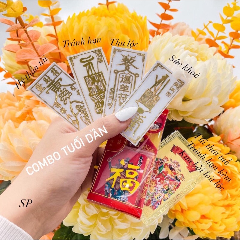 combo phù 12 con giáp may mắn,bình an