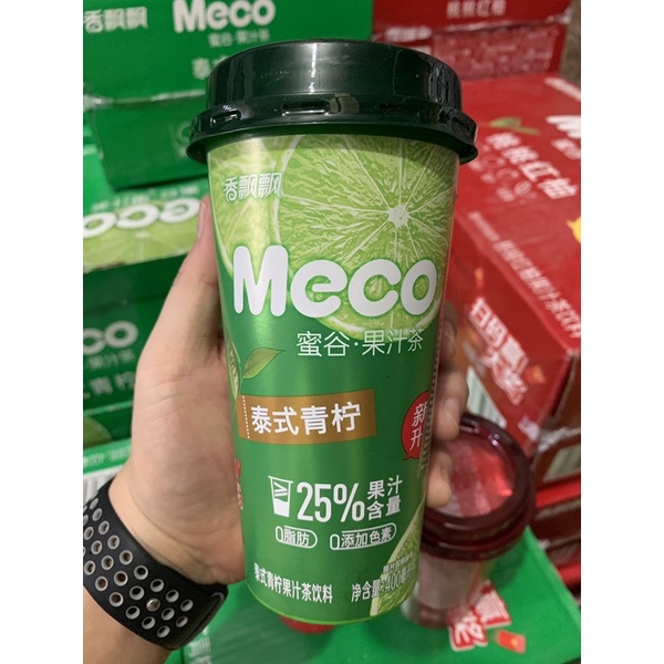 Trà trái cây MECO 400ml | đậm đà vị trà - thơm vị trái cây