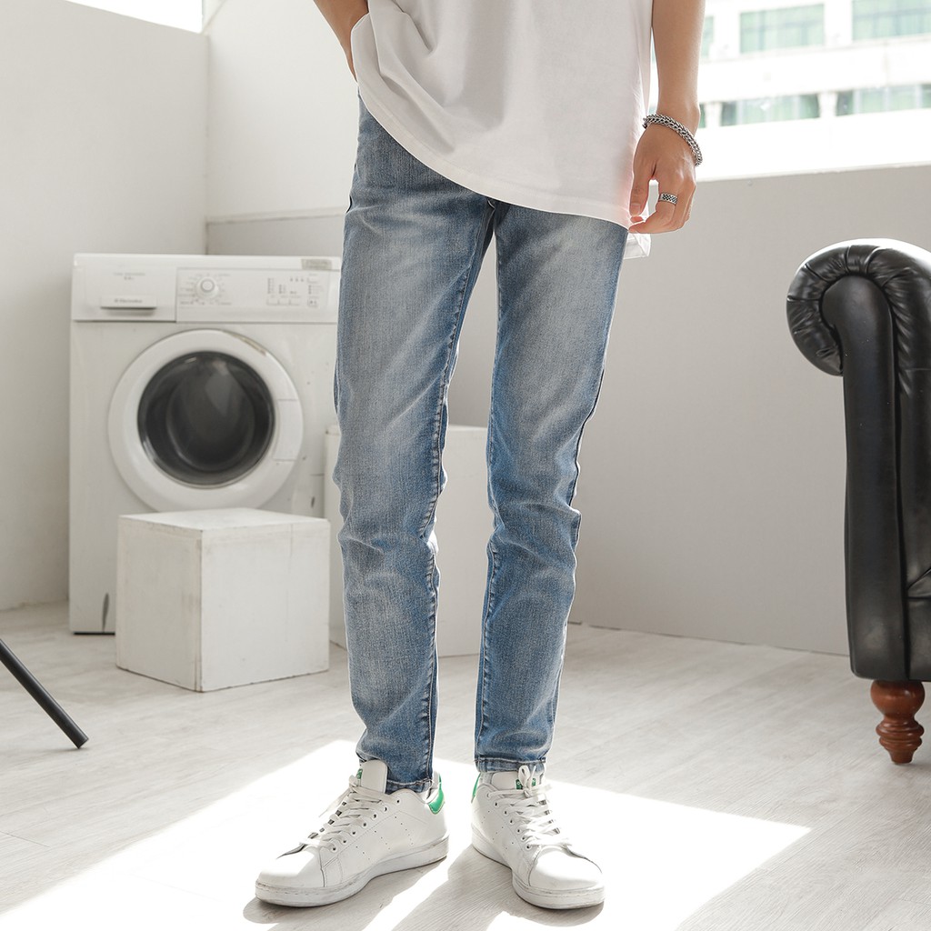 QUẦN SKINNY JEANS MÀU XANH ĐẬM