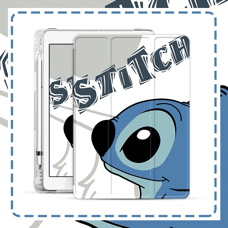 Ốp Máy Tính Bảng Mềm Hình Cinnamoroll Dễ Thương Có Khe Đựng Bút Chì Cho iPad Gen10 7 / 8 / 9 Air4 / Air5 Pro11 "2022 mini