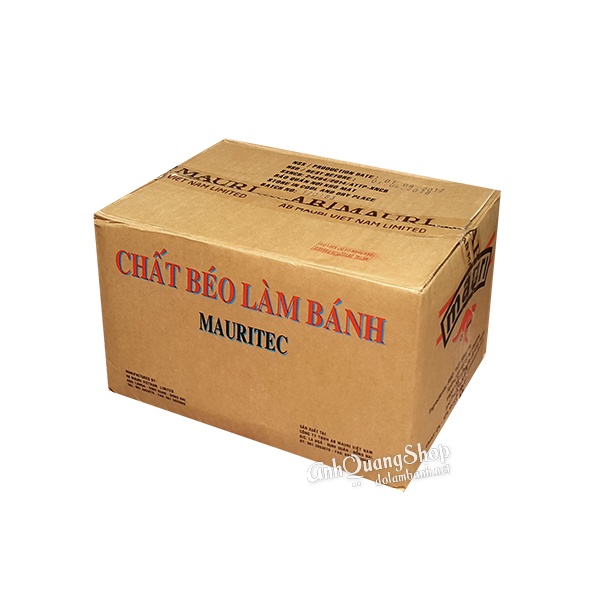 Chất béo làm bánh Mauritec thùng 18kg