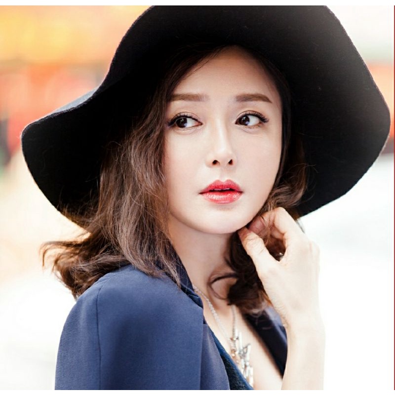 Mũ nón rộng vành nữ đẹp fedora nỉ đi biển dạo phố Lh 0917399527