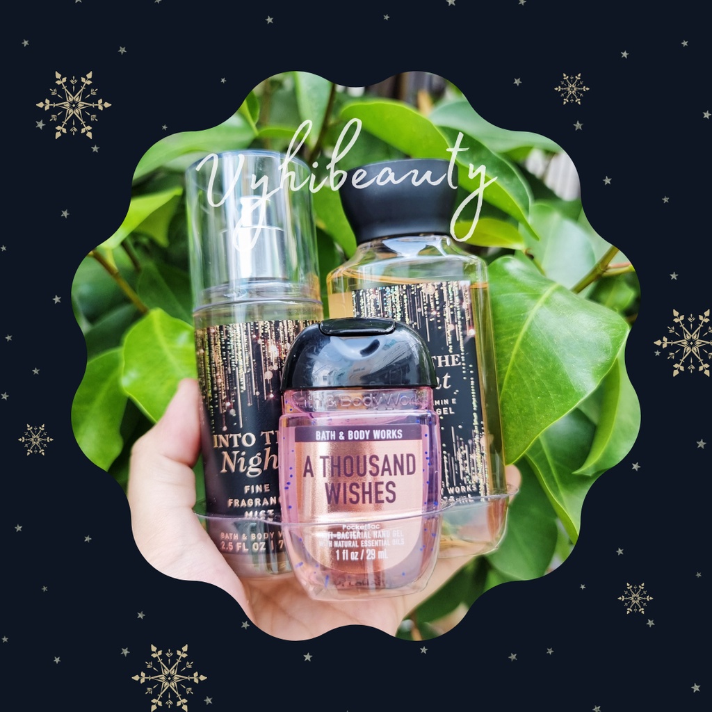 Set Bath & Body Works gift 3 món mini làm quà tặng